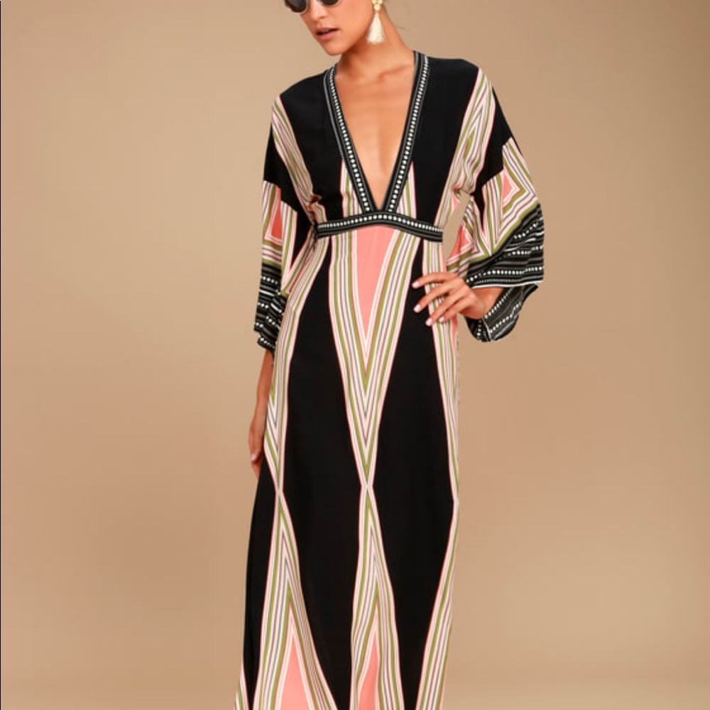Lulus Montecito Bohemian Dress